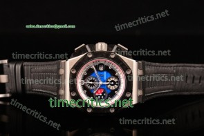 Audemars Piguet TriAP89231 Royal Oak Offshore Grand Prix (Real Forge Carbon Parts) Chrono Blue Dial Steel Watch 1:1 Original (JF)