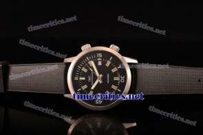 IWC TriIWC89097 Aquatimer Vintage 1967 Black Dial Black Rubber Steel Watch