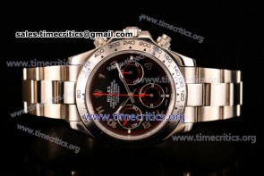 Rolex TriROX89300 Daytona II Chronograph Black Dial Full Steel Watch (JF)