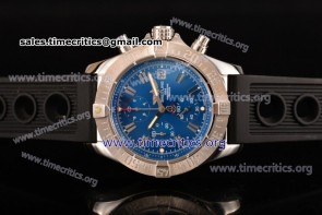 Breitling TriBRL89108 Avenger Seawolf Chronogrpah Blue Dial Stick Markers Steel Watch