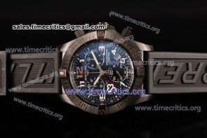 Breitling TriBRL89109 Avenger Seawolf Chronogrpah Black Dial Arabic Numeral Markers PVD Watch