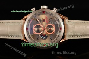 Tag Heuer TriTAG89061 Carrera Calibre 1887 50th Anniversary Limited Edition Chrono Grey Dial Two Tone Watch