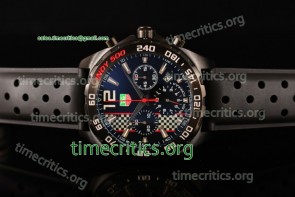 Tag Heuer TriTAG89082 Formula 1 Chrono Black Dial Black Rubber PVD Watch