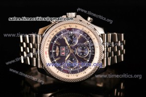 Breitling TriBRL89118 Bentley 6.75 Speed Chrono Blue Dial Full Steel Watch (GF)