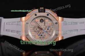 Audemars Piguet TriAP89182 Royal Oak Offshore Chronograph Lebron James Limited Edition Grey Dial Rose Gold Watch 1:1 Original (JF)