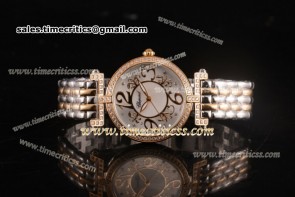 Chopard TriCHP89033 Imperiale Silver Dial Diamonds Bezel Yellow Gold/Steel Watch