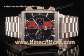 Tag Heuer TriTAG89126 Monaco Calibre 12 Chronograph Black Dial Full Steel Watch