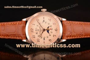 Patek Philippe TriPP89064 Grand Complications Rose Gold Dial Brown Leather Rose Gold Watch