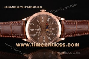 Patek Philippe TriPP89070 Grand Complications Brown Dial Brown Leather Rose Gold Watch