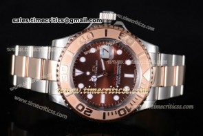 Rolex TriROX89402 Yacht-Master 40 Brown Dial Two Tone Bracelet Two Tone Watch