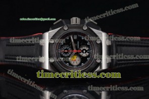 Audemars Piguet TriAP89226 Royal Oak Offshore Grand Prix Chrono Black Dial Black Rubber Steel Watch (EF)