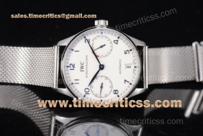 IWC TriIWC89200 Portuguese Automatic White Dial Steel Watch (YL)