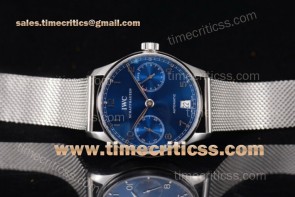 IWC TriIWC89205 Portuguese Automatic Blue Dial Steel Watch (YL)