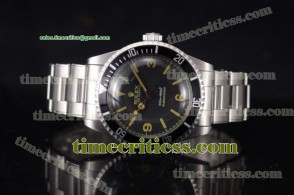 Rolex TriROX89442 Submariner Vintage Black Dial Steel Watch