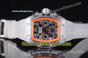 Richard Mille TriRM99130 RM 011 Felipe Massa Flyback Chrono Skeleton Dial Sapphire Crystal Watch