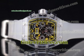 Richard Mille TriRM99131 RM 011 Felipe Massa Flyback Chrono Skeleton Dial Sapphire Crystal Watch