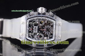 Richard Mille TriRM99133 RM 011 Felipe Massa Flyback Chrono Skeleton Dial Sapphire Crystal Watch