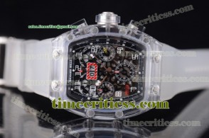 Richard Mille TriRM99136 RM 011 Felipe Massa Flyback Chrono Skeleton Dial Sapphire Crystal Watch