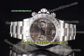 Rolex TriROX89452 Daytona Chrono Grey Dial Steel Watch (EF)