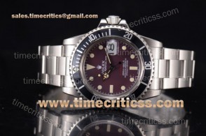 Rolex TriROX89481 Submariner Red Dial Steel Watch