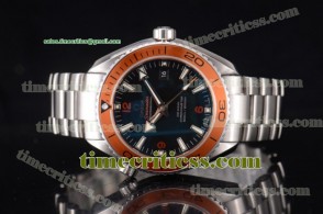 Omega TriOMG291234 Seamaster Planet Ocean Black Dial Steel Watch (BP)