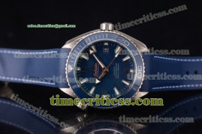 Omega TriOMG291237 Seamaster Planet Ocean Blue Dial Titanium Watch (BP)