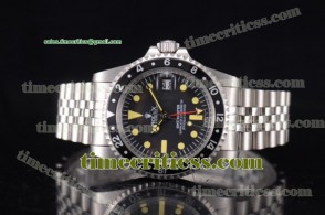 Rolex TriROX89518 GMT-Master Vintage Black Dial Steel Watch