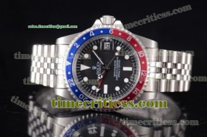 Rolex TriROX89520 GMT-Master Vintage Black Dial Steel Watch