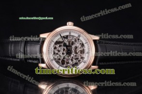 Glashutte TriGTT8052 Senator Skeletonized Edition Skeleton Dial Rose Gold Watch