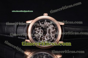 Glashutte TriGTT8053 Senator Skeletonized Edition Skeleton Dial Rose Gold Watch