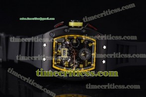 Richard Mille TriRM99143 RM011-FM Skeleton Dial PVD Watch