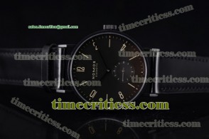 Nomos TriNom0023 Glashutte Tangente 33 Black Dial PVD Watch