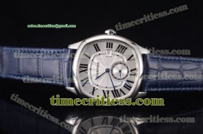 Cartier TriCAR89405 Drive de Cartier Silver Dial Steel Watch