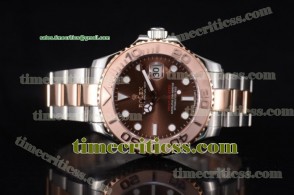 Rolex TriROX89528 Yacht-Master 40 Brown Dial Two Tone Watch