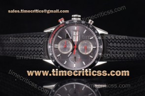 Tag Heuer TriTAG89150 Carrera Calibre 16 Day Date Chrono Grey Dial Steel Watch (V6F)