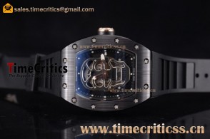 Richard Mille TriRM99170 RM 52-01 Skull Dial PVD Watch