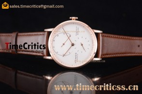 Nomos TriNom0029 Glashutte Gangreserve 84 Stunden White Dial Rose Gold Watch