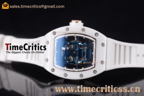 Richard Mille TriRM99192 RM052 Skull Dial Ceramic Watch