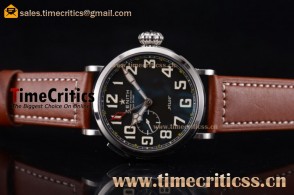 Zenith TriZen99044 Pilot Type 20 GMT Black Dial Steel Watch