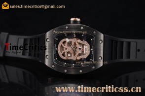 Richard Mille TriRM99203 RM052 Skull Dial PVD/Rose Gold Watch