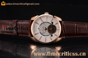 Parmigiani TriPAI027 Tonda Tourbillon White Dial Rose Gold Watch