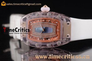 Richard Mille TriRM99211 RM 07-02 Blue MOP Dial Pink Sapphire Watch