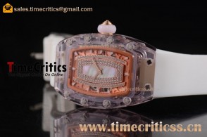 Richard Mille TriRM99212 RM 07-02 Blue MOP Dial Pink Sapphire Watch