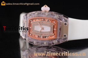 Richard Mille TriRM99215 RM 07-02 White MOP Dial Pink Sapphire Watch