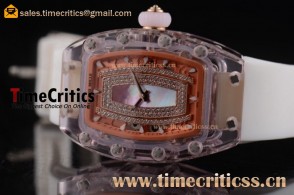 Richard Mille TriRM99216 RM 07-02 Blue MOP Dial Pink Sapphire Watch