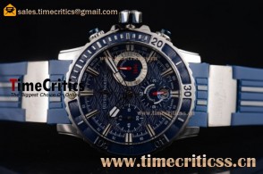 Ulysse Nardin TriUN99093 Maxi Marine Diver Chronogrpah Blue Dial Steel Watch