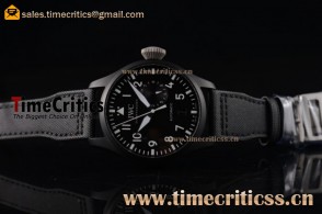 IWC TriIWC89182 Big Pilot Black Dial PVD Watch