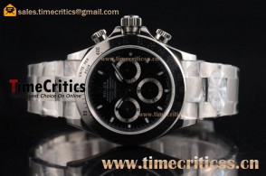 Rolex TriROX89579 Daytona Chrono Black Dial Steel Watch