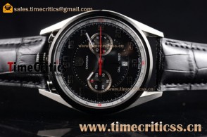 Tag Heuer TriTAG89173 Carrera Calibre 1887 Concept Chrono Black Dial Steel Watch (GF)