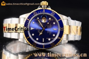 Rolex TriROX89630 Submariner Blue Dial Two Tone Watch (BP)